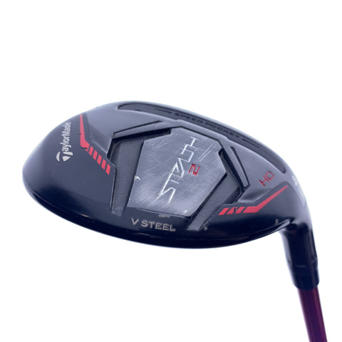 Used TaylorMade Stealth 2 HD 4 Hybrid / 23 Degrees / Stiff Flex