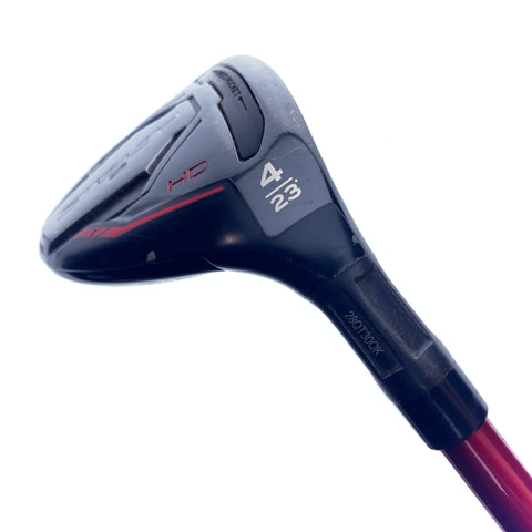 Used TaylorMade Stealth 2 HD 4 Hybrid / 23 Degrees / Stiff Flex