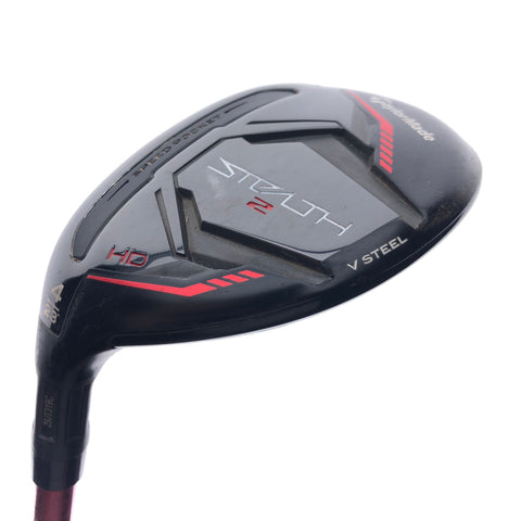 Used TaylorMade Stealth 2 HD 4 Hybrid / 23.0 Degrees / Regular Flex / Left-Hand