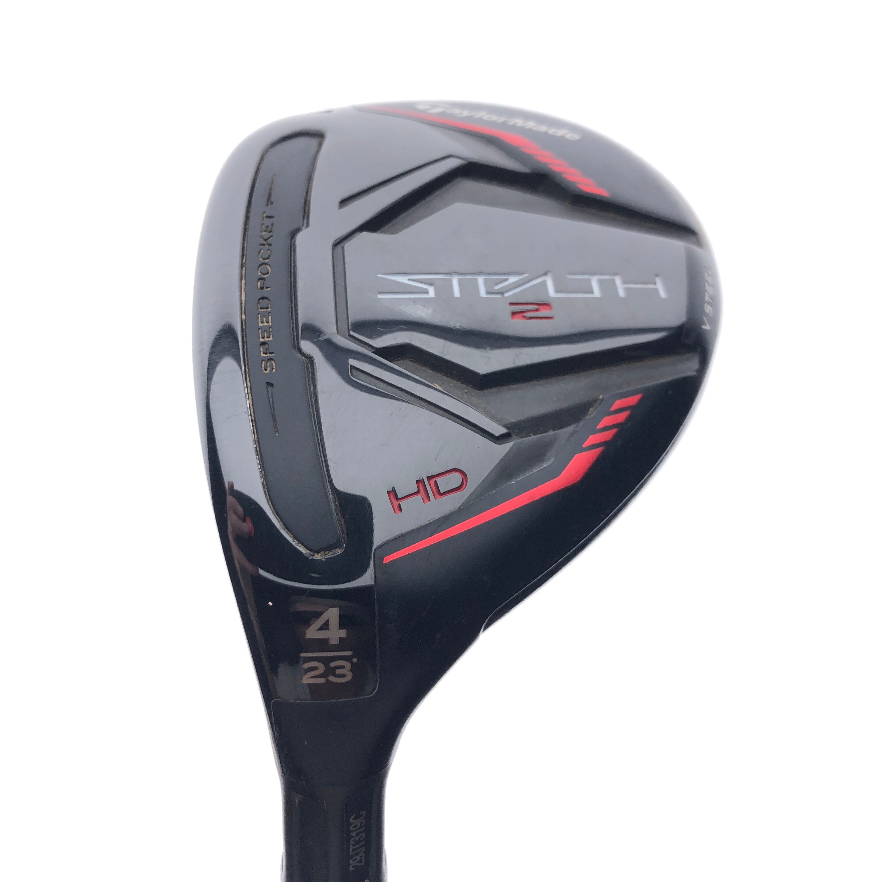 Used TaylorMade Stealth 2 HD 4 Hybrid / 23.0 Degrees / Regular Flex / Left-Hand