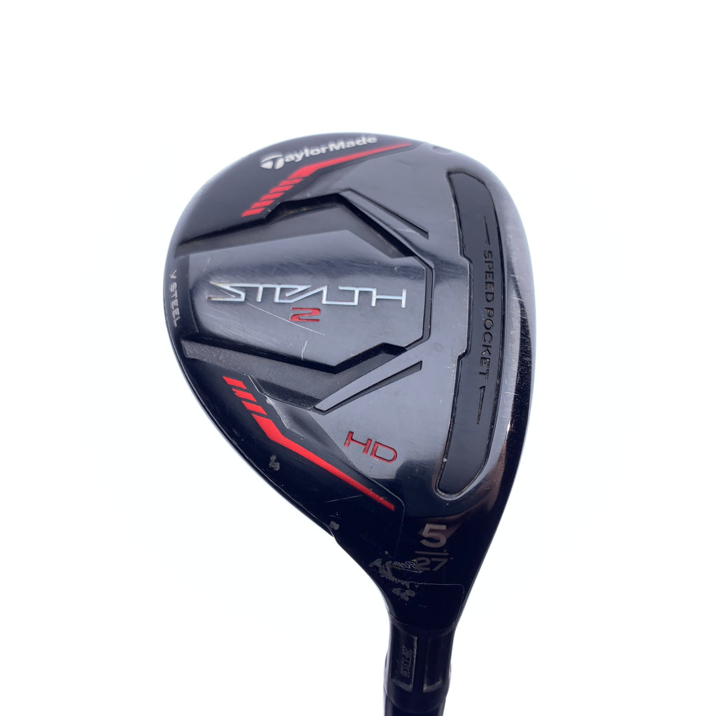 Used TaylorMade Stealth 2 HD 5 Hybrid / 25.0 Degrees / A Flex