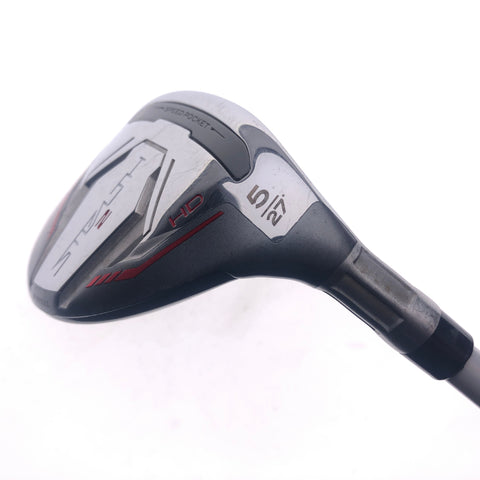 Used TaylorMade Stealth 2 HD 5 Hybrid / 27 Degrees / Ladies Flex