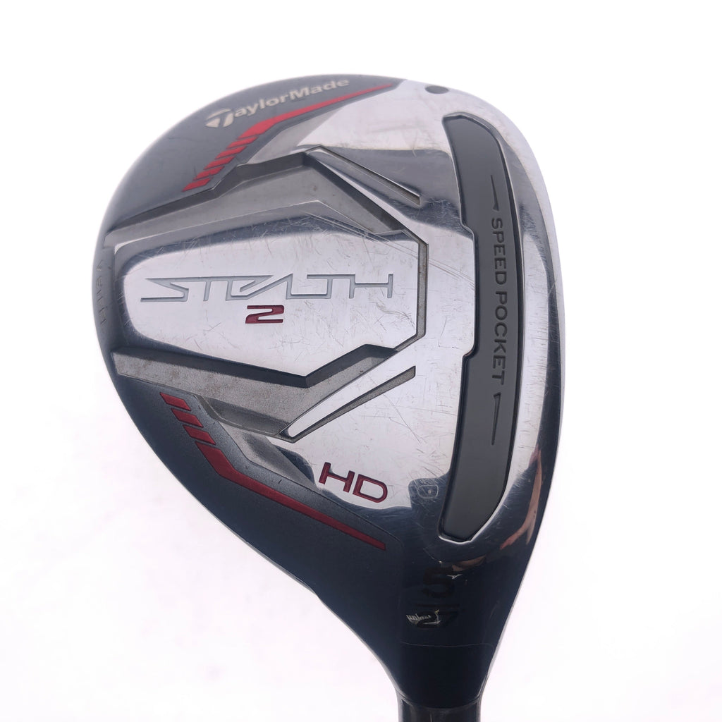 Used TaylorMade Stealth 2 HD 5 Hybrid / 27 Degrees / Ladies Flex