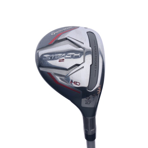 Used TaylorMade Stealth 2 HD 5 Hybrid / 27 Degrees / Ladies Flex