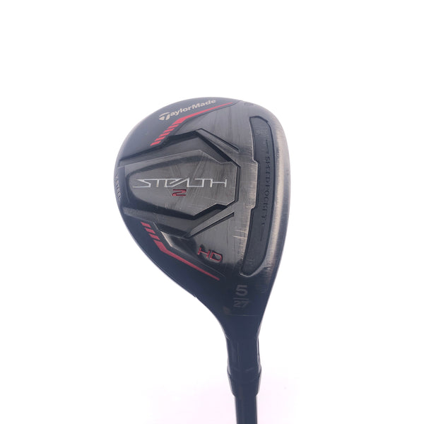 Used TaylorMade Stealth 2 HD 5 Hybrid / 27 Degrees / Stiff Flex