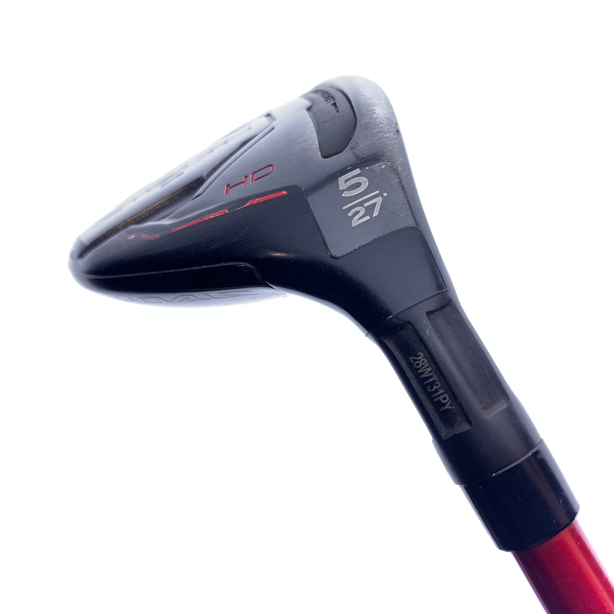 Used TaylorMade Stealth 2 HD 5 Hybrid / 27.0 Degrees / Senior Flex