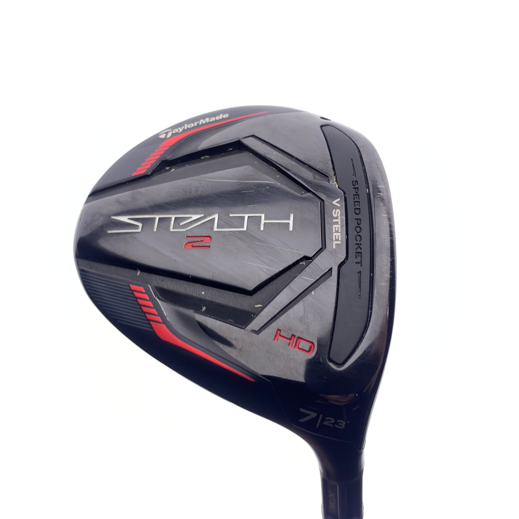 Used TaylorMade Stealth 2 HD 7 Fairway Wood / 23 Degrees / Regular Flex