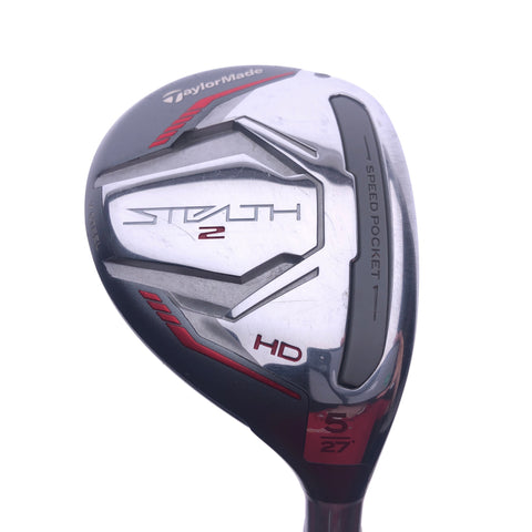 Used TaylorMade Stealth 2 HD Women's 5 Hybrid / 27 Degrees / Ladies Flex