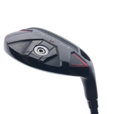 Used TaylorMade Stealth 2 Plus 2 Hybrid / 17 Degrees / Stiff Flex