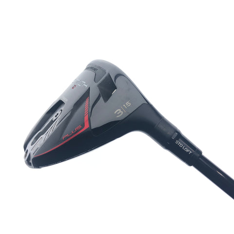 Used TaylorMade Stealth 2 Plus 3 Fairway Wood / 15 Degrees / Stiff Flex