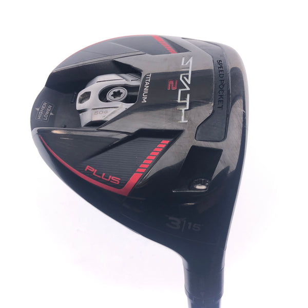Used TaylorMade Stealth 2 Plus 3 Fairway Wood / 15 Degrees / Stiff Flex