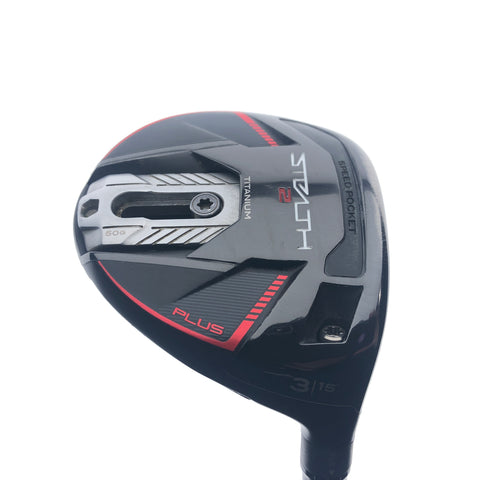 Used TaylorMade Stealth 2 Plus 3 Fairway Wood / 15 Degrees / Stiff Flex