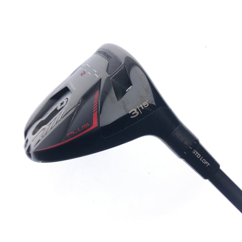 Used TaylorMade Stealth 2 Plus 3 Fairway Wood / 15 Degrees / X-Stiff Flex