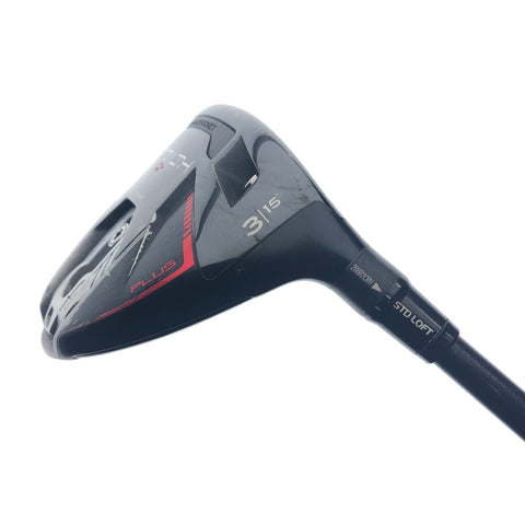 Used TaylorMade Stealth 2 Plus 3 Fairway Wood / 15 Degrees / X-Stiff Flex