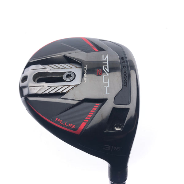 Used TaylorMade Stealth 2 Plus 3 Fairway Wood / 15 Degrees / X-Stiff Flex