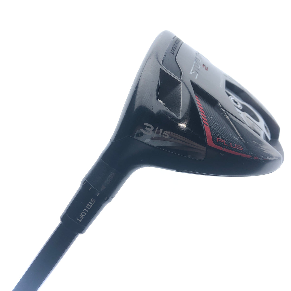 Used TaylorMade Stealth 2 Plus 3 Fairway Wood/15.0 Deg/Stiff Flex/Left Handed