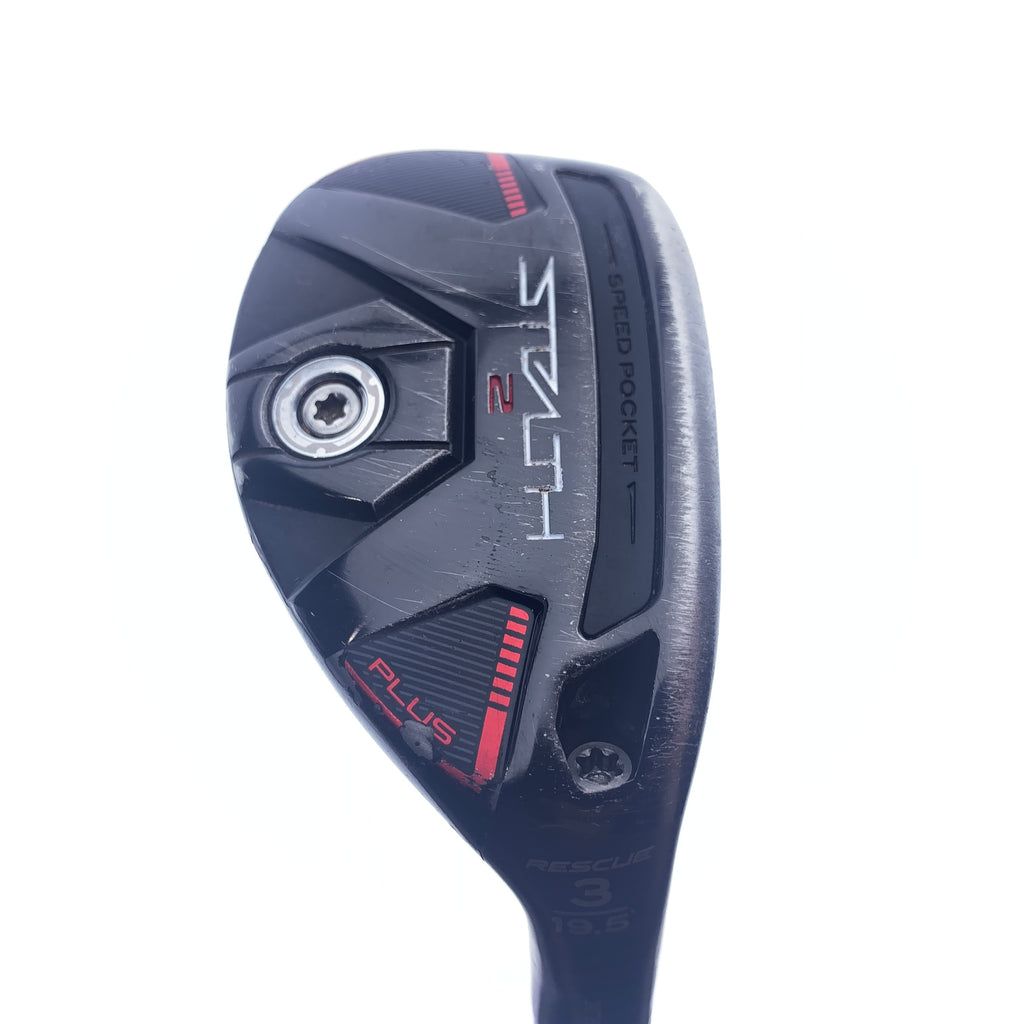 Used TaylorMade Stealth 2 Plus 3 Hybrid / 19.5 Degrees / Regular Flex