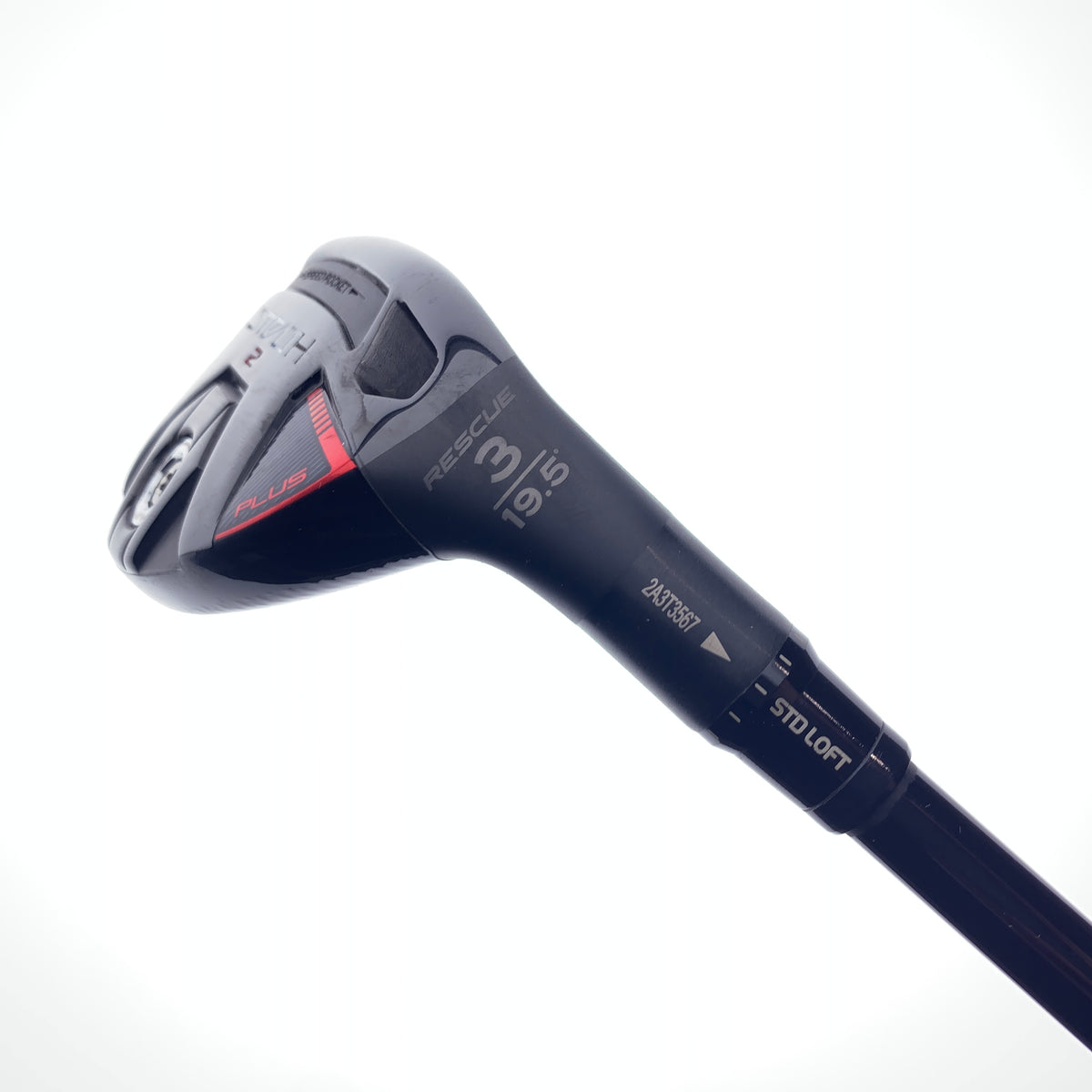 Used TaylorMade Stealth 2 Plus 3 Hybrid / 19.5 Degrees / Stiff Flex