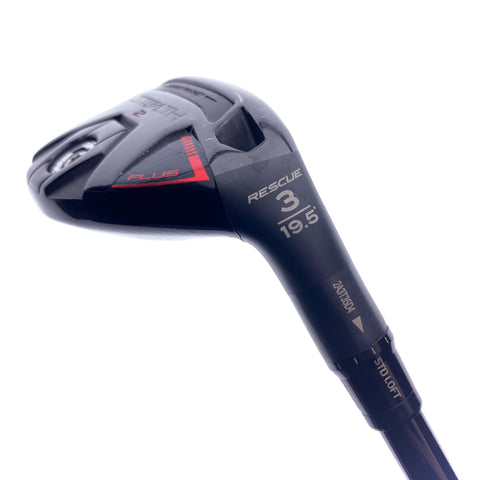 Used TaylorMade Stealth 2 Plus 3 Hybrid / 19.5 Degrees / Stiff Flex