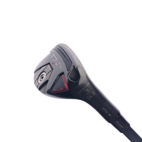 Used TaylorMade Stealth 2 Plus 3 Hybrid / 19.5 Degrees / Stiff Flex