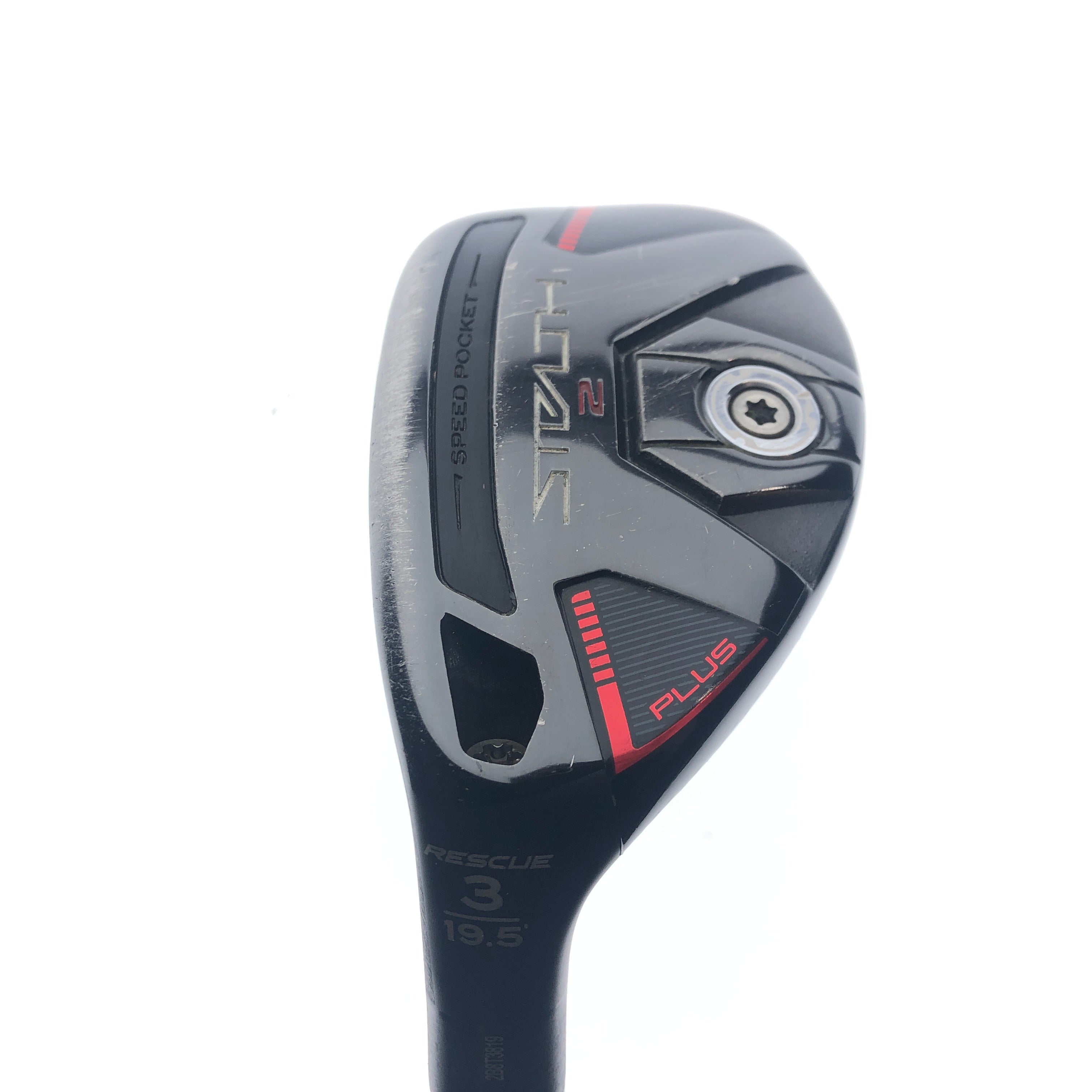 Used TaylorMade Stealth 2 Plus 3 Hybrid / 19.5 Degrees / Stiff Flex / Left-Hand