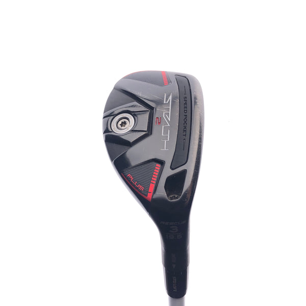 Used TaylorMade Stealth 2 Plus 3 Hybrid / 19.5 Degrees / Stiff Flex