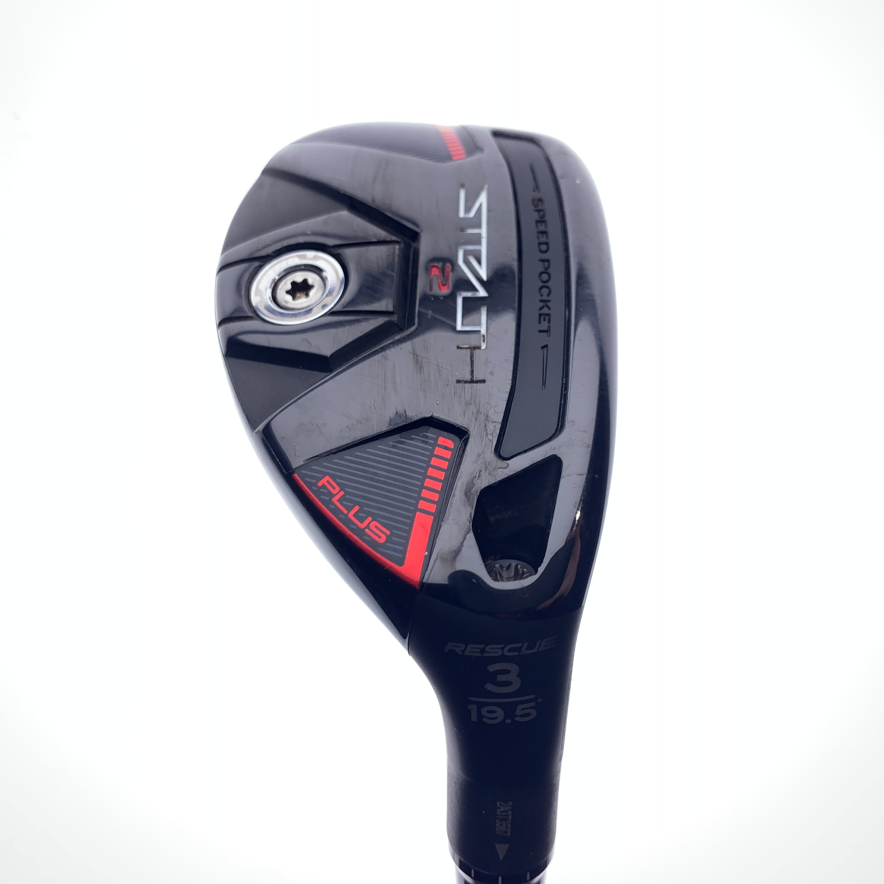Used TaylorMade Stealth 2 Plus 3 Hybrid / 19.5 Degrees / Stiff Flex
