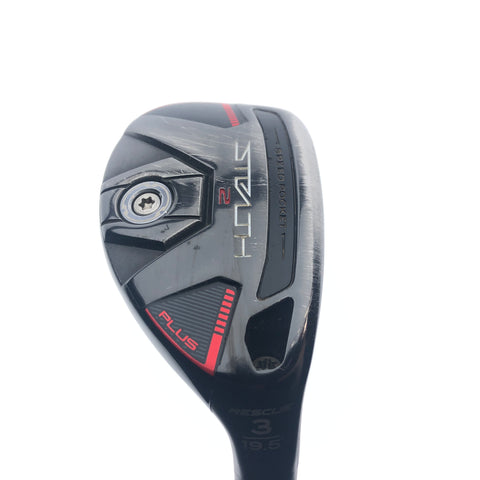 Used TaylorMade Stealth 2 Plus 3 Hybrid / 19.5 Degrees / Stiff Flex
