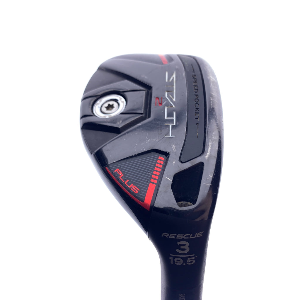 Used TaylorMade Stealth 2 Plus 3 Hybrid / 19.5 Degrees / Stiff Flex
