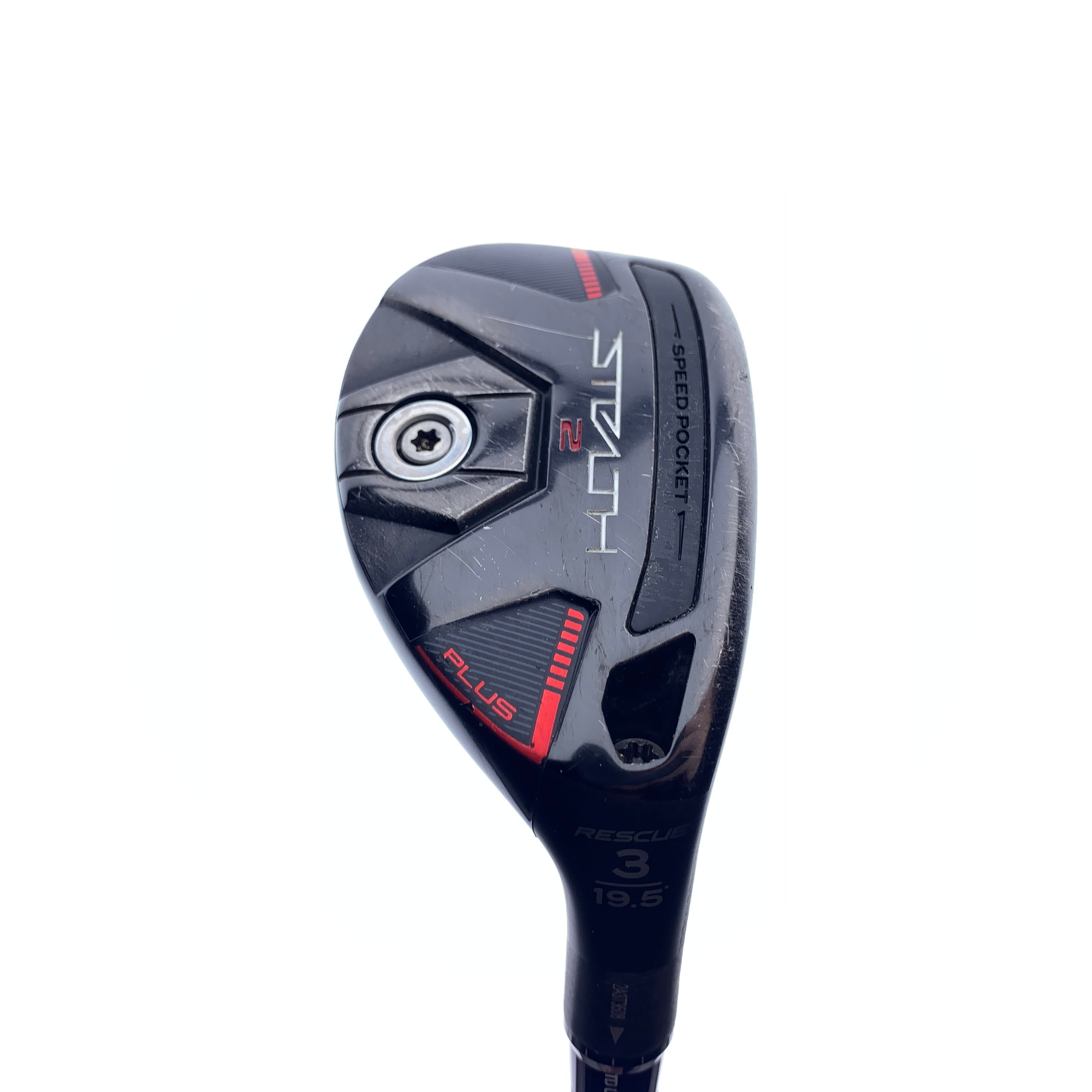Used TaylorMade Stealth 2 Plus 3 Hybrid / 19.5 Degrees / Stiff Flex