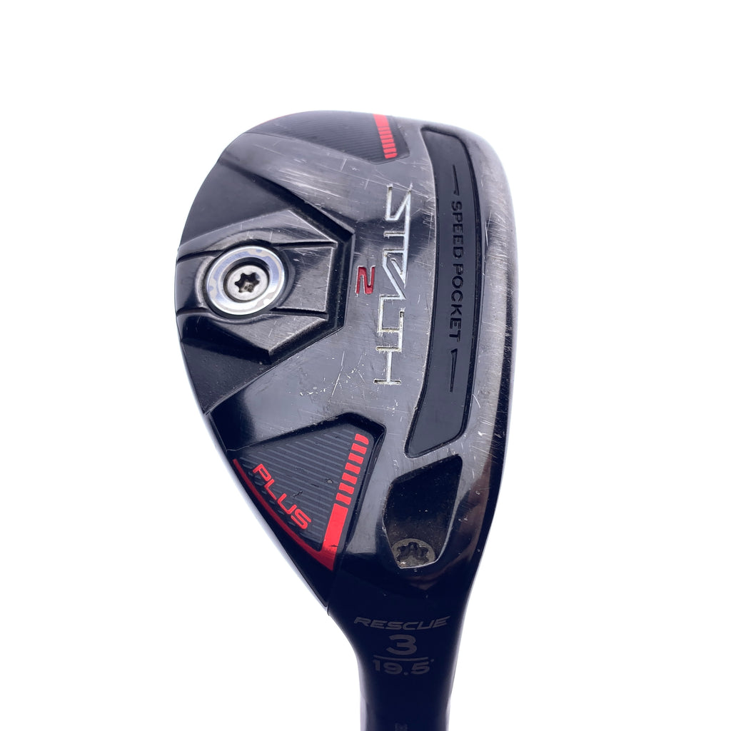 Used TaylorMade Stealth 2 Plus 3 Hybrid / 19.5 Degrees / Stiff Flex