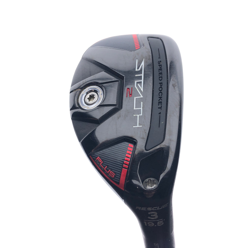 Used TaylorMade Stealth 2 Plus 3 Hybrid / 19.5 Degrees / Stiff Flex