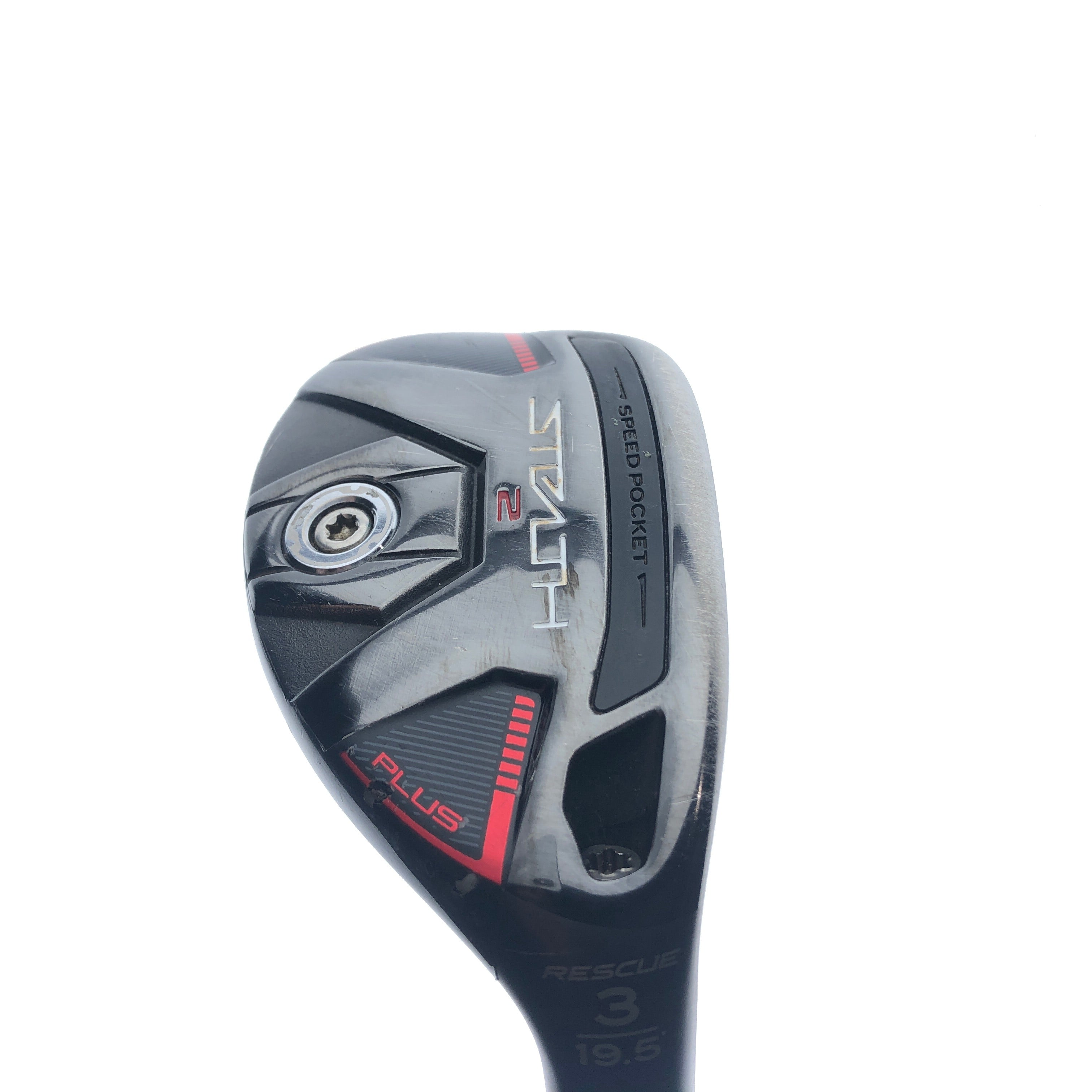 Used TaylorMade Stealth 2 Plus 3 Hybrid / 19.5 Degrees / X-Stiff Flex