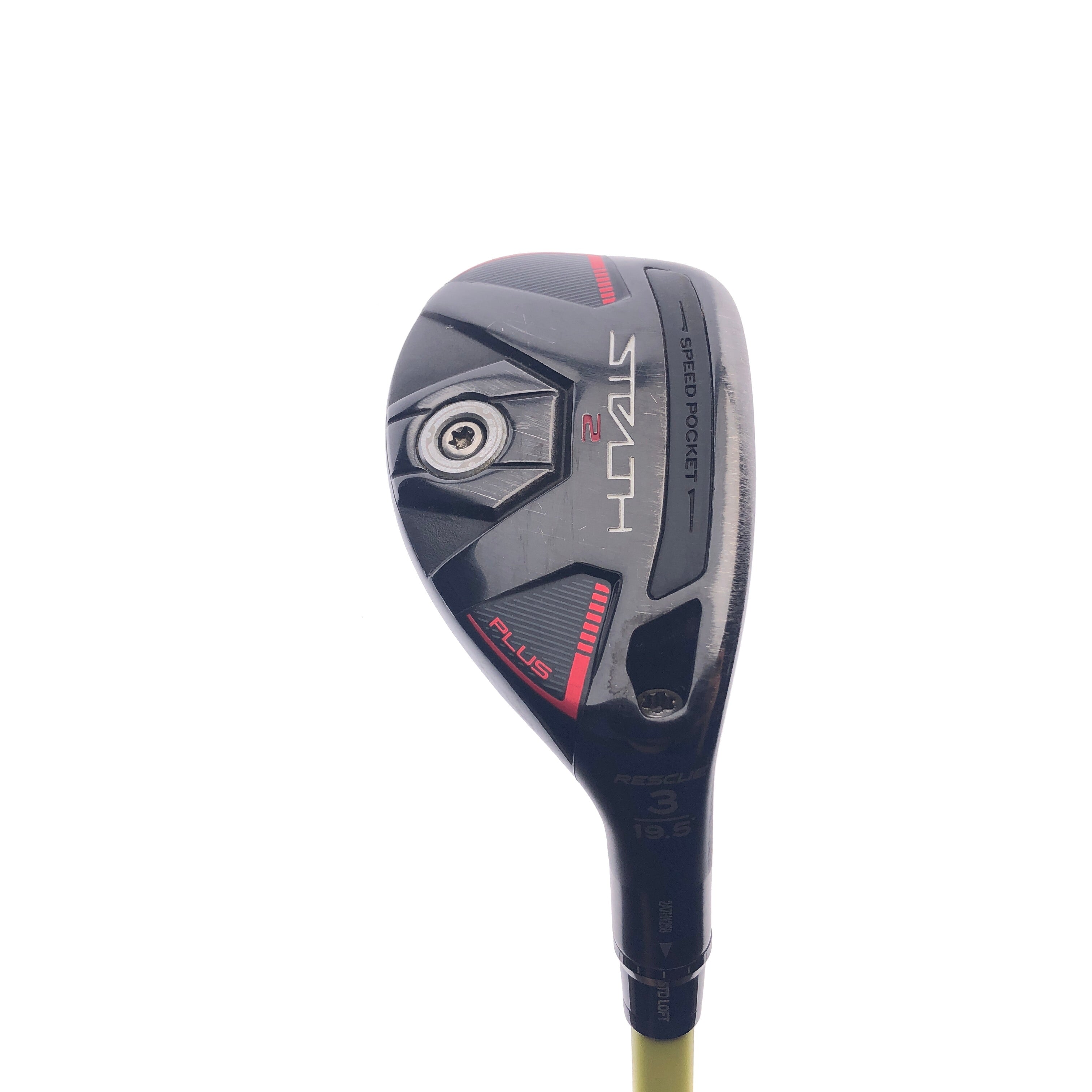 Used TaylorMade Stealth 2 Plus 3 Hybrid / 19.5 Degrees / X-Stiff Flex