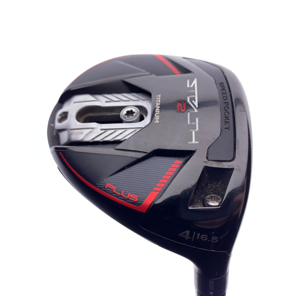 Used TaylorMade Stealth 2 Plus 4 FW / 1K Series PRO Blue 60 S / 16.5 Deg / Stiff