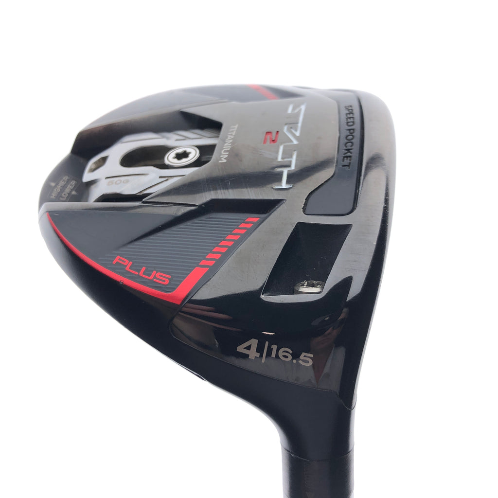 Used TaylorMade Stealth 2 Plus 4 Fairway Wood / 16.5 Degrees / Stiff Flex