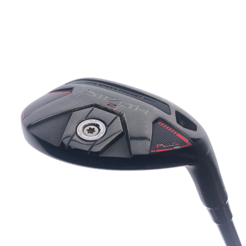 Used TaylorMade Stealth 2 Plus 4 Hybrid / 22 Degrees / Stiff Flex