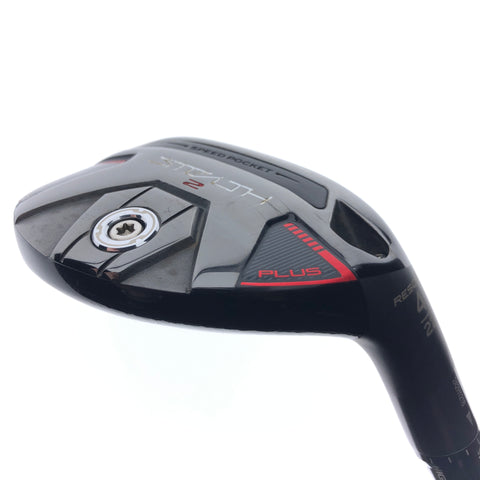 Used TaylorMade Stealth 2 Plus 4 Hybrid / 22 Degrees / Stiff Flex