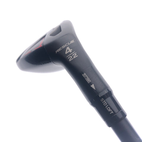 Used TaylorMade Stealth 2 Plus 4 Hybrid / 22 Degrees / Stiff Flex