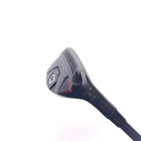 Used TaylorMade Stealth 2 Plus 4 Hybrid / 22 Degrees / Stiff Flex