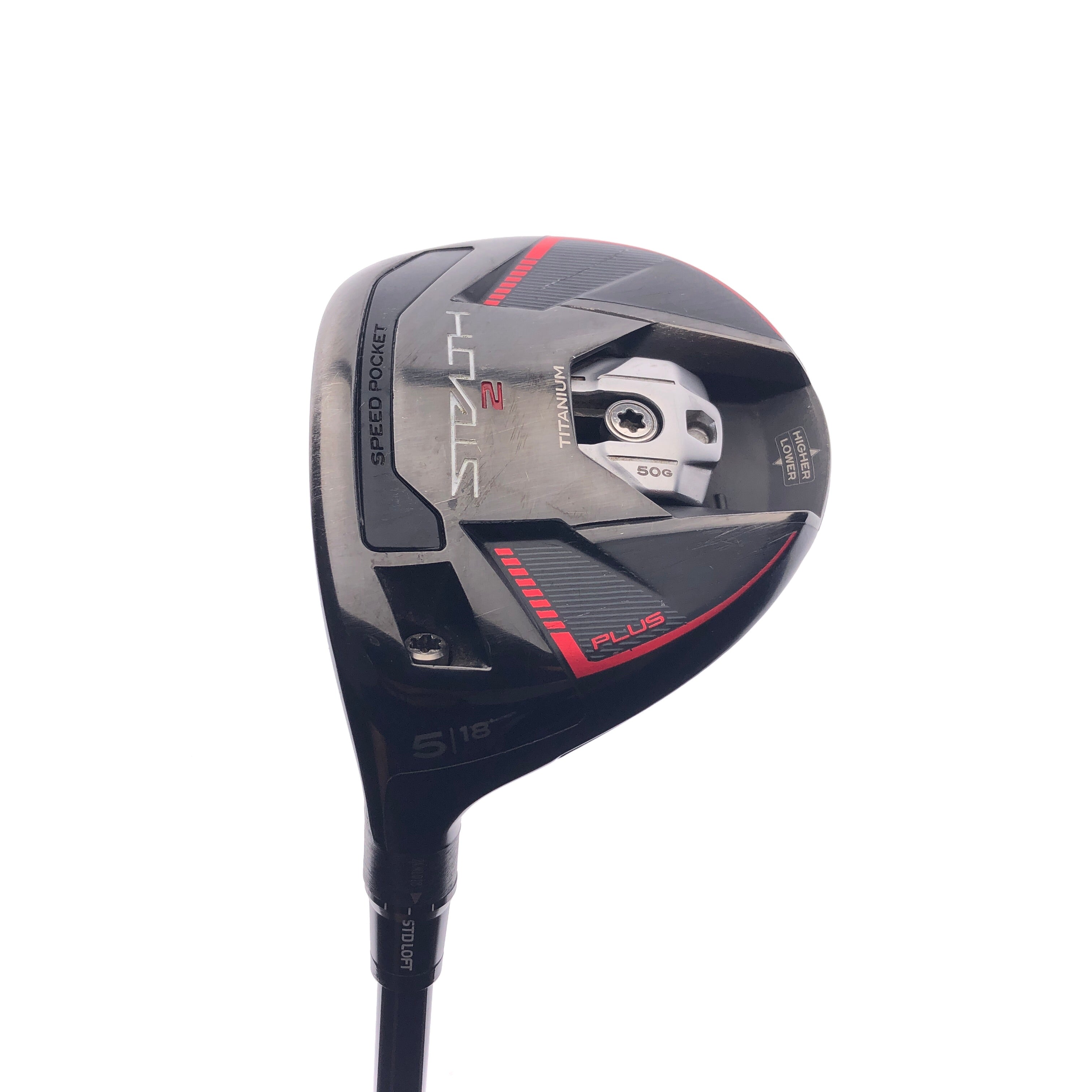 Used TaylorMade Stealth 2 Plus 5 Wood / 18 Degrees / Regular Flex