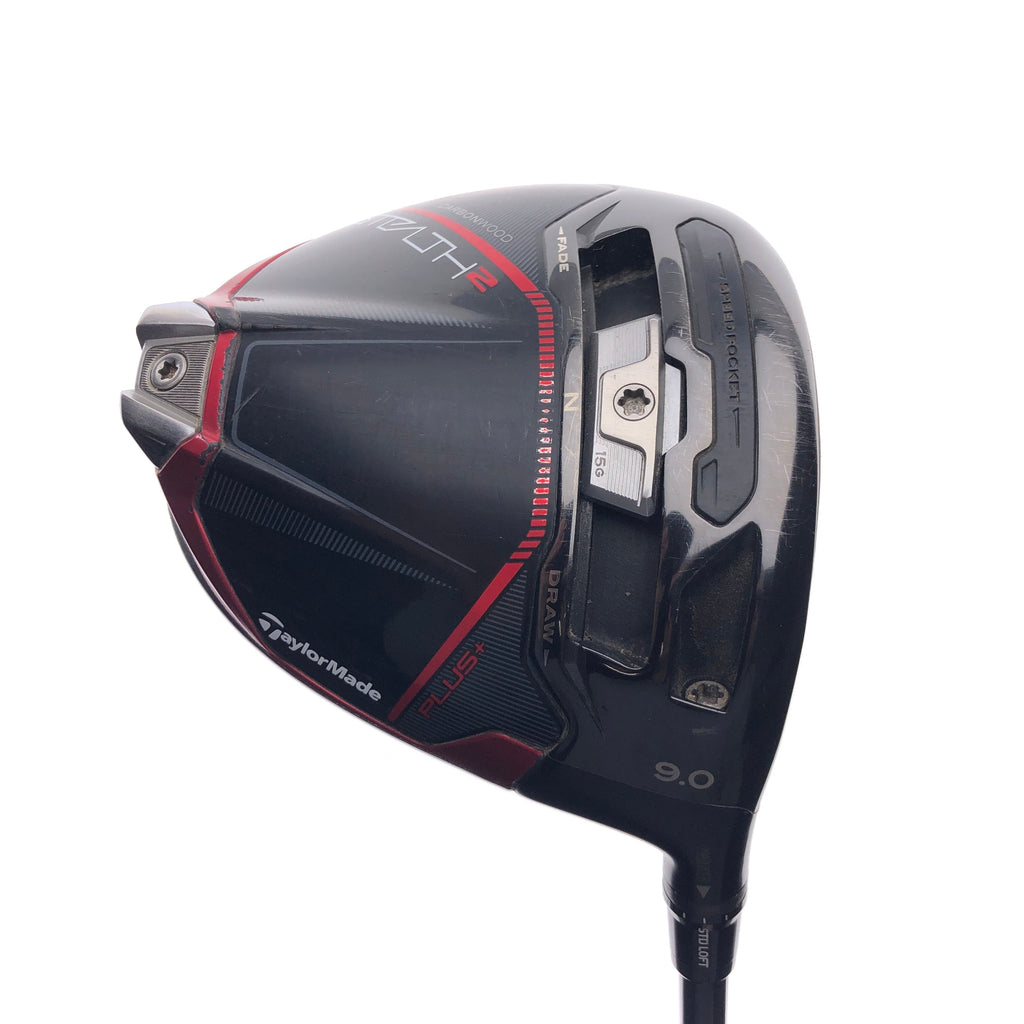 Used TaylorMade Stealth 2 Plus Driver / 9.0 Degrees / Regular Flex