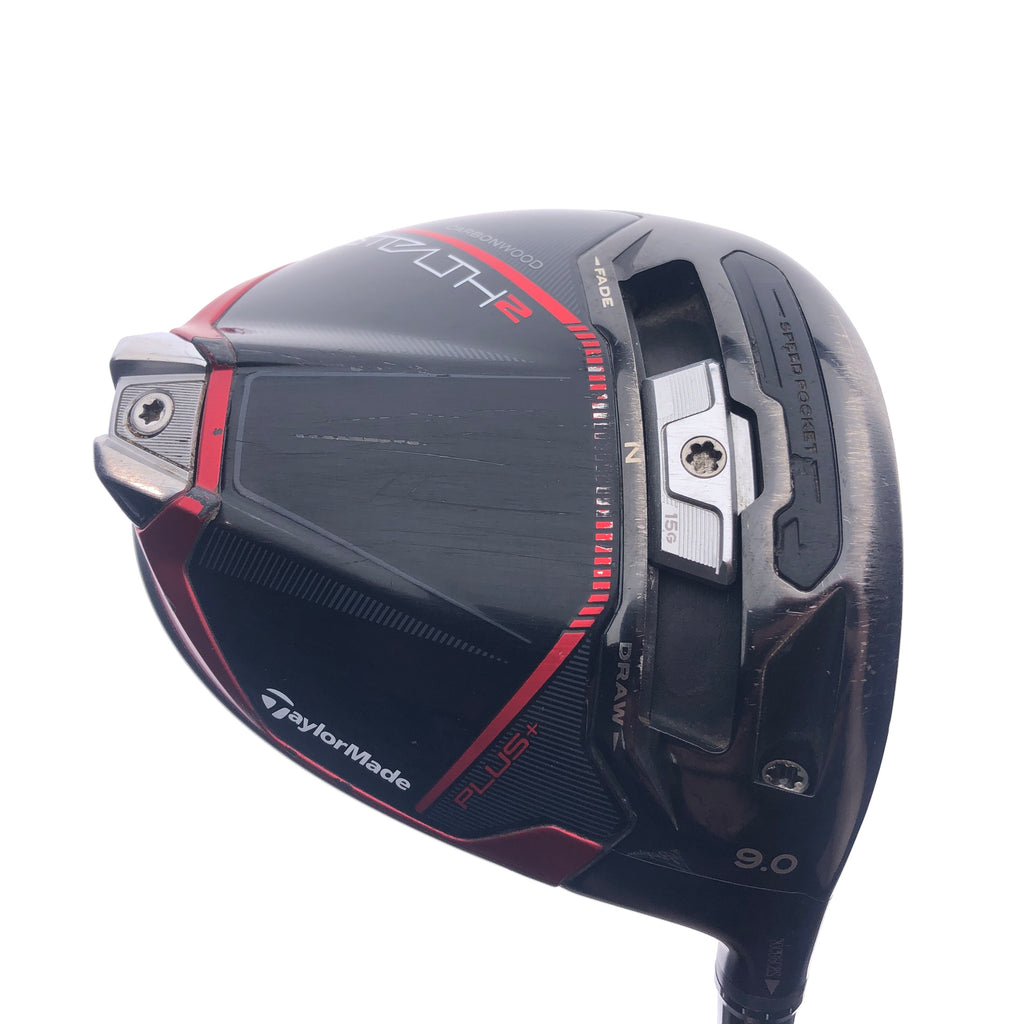 Used TaylorMade Stealth 2 Plus Driver / 9.0 Degrees / Stiff Flex