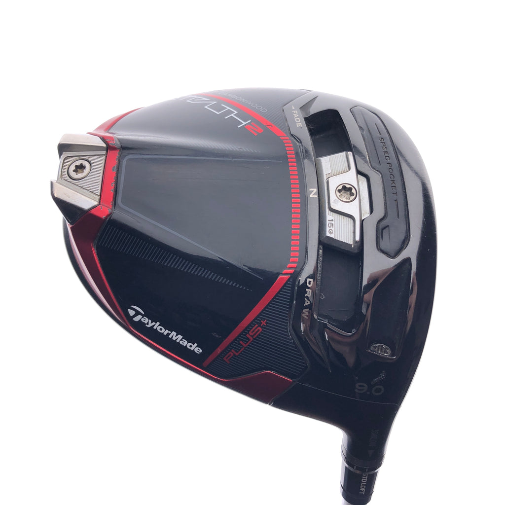 Used TaylorMade Stealth 2 Plus Driver / 9.0 Degrees / Stiff Flex