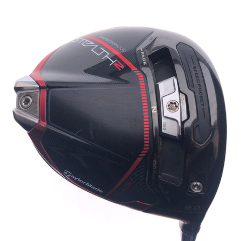 Used TaylorMade Stealth 2 Plus Driver / 9.0 Degrees / Stiff Flex