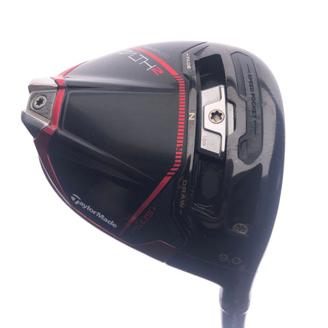 Used TaylorMade Stealth 2 Plus Driver / 9.0 Degrees / Stiff Flex