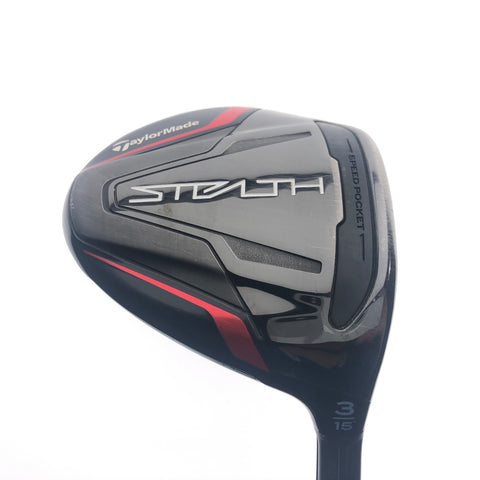 Used TaylorMade Stealth 3 Fairway Wood / 15 Degrees / Regular Flex / Left-Handed