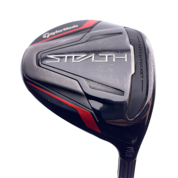 Used TaylorMade Stealth 3 Fairway Wood / 15 Degrees / Regular Flex