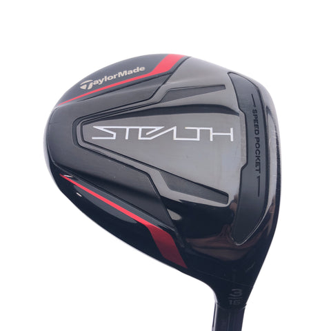 Used TaylorMade Stealth 3 Fairway Wood / 15 Degrees / Regular Flex - Replay Golf 