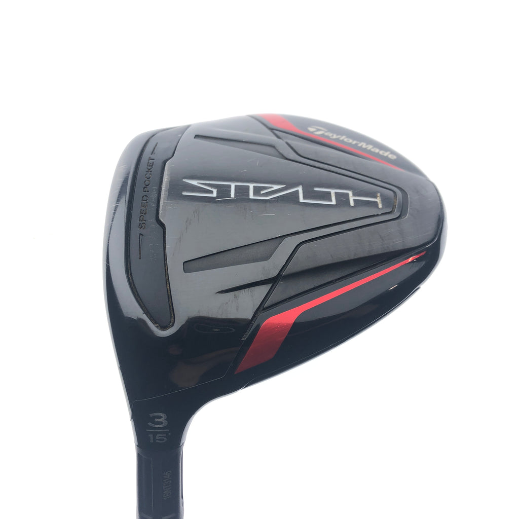 Used TaylorMade Stealth 3 Fairway Wood / 15 Degrees / Stiff Flex / Left-Handed